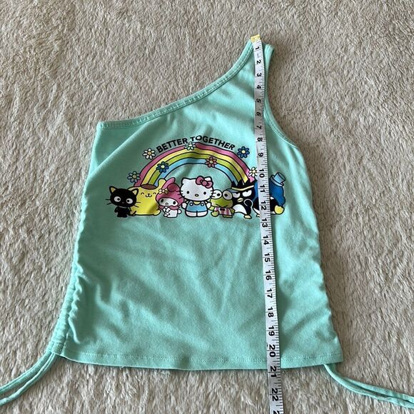 Hello Kitty and friends one shoulder top size medium - Picture 13 of 16